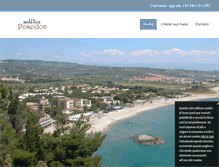 Tablet Screenshot of hotelresidenceposeidon.net